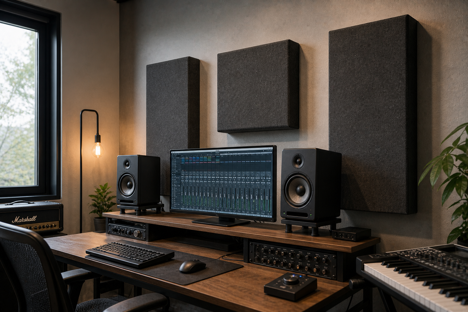 Acoustic Panels for Music Studios: Rockwool vs Foam Explained